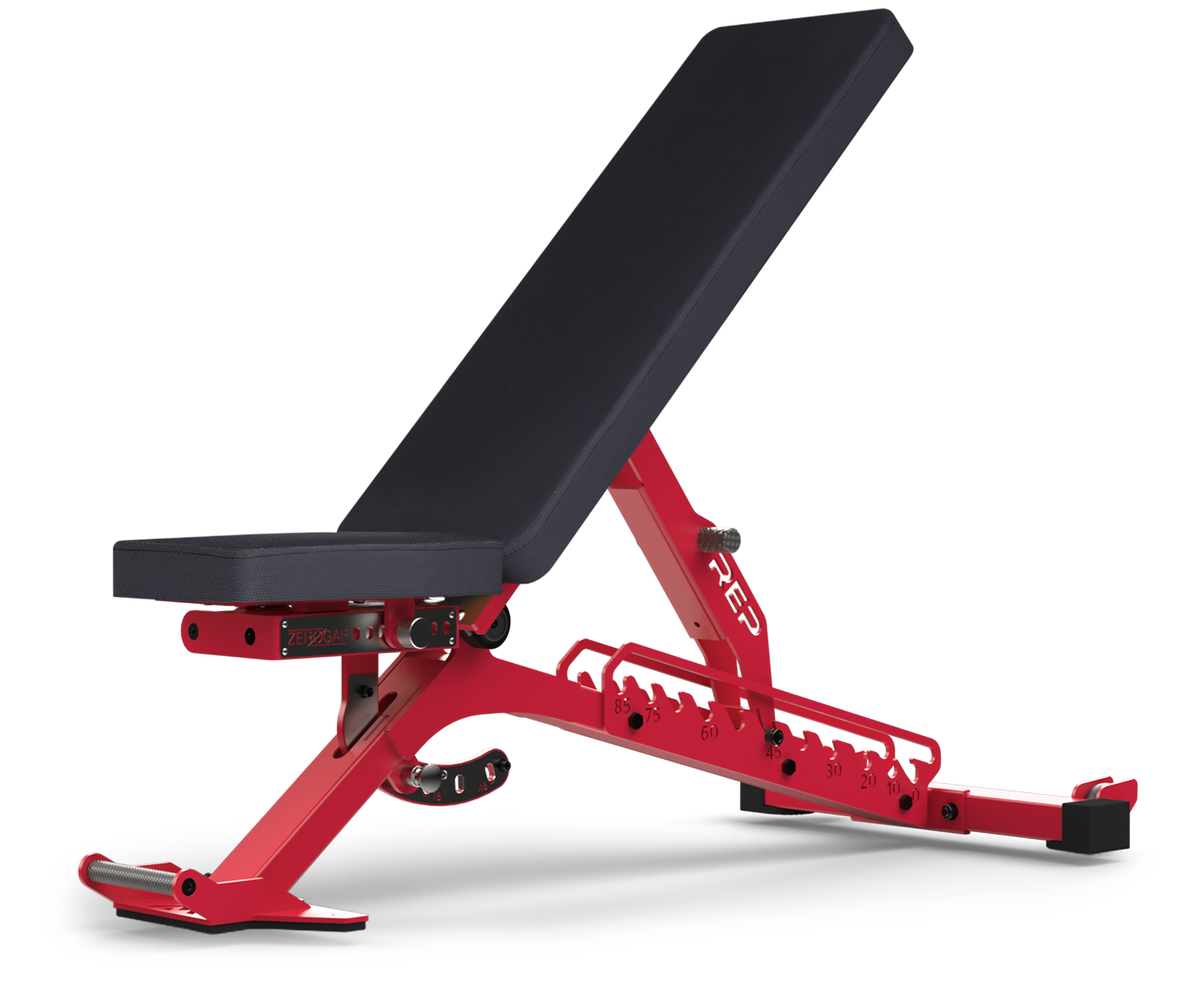 BlackWing Adjustable Bench - Red / Wide